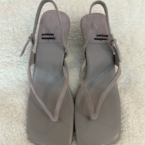 Jeffrey Campbell Taupe Women's Sandals - Picture 1 of 3